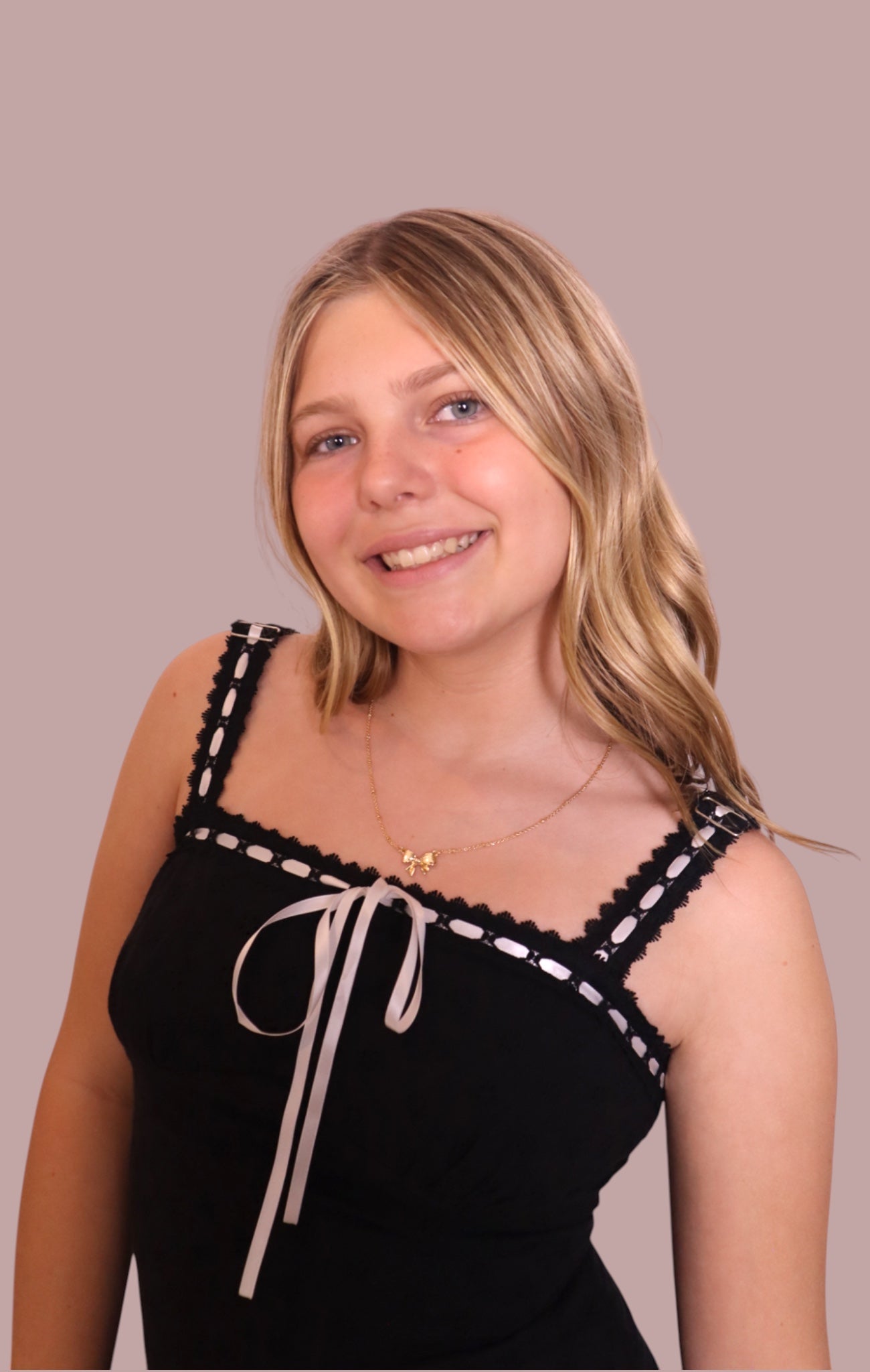 Eyelet Black Mini Dress for teen girls – Shop The Headliner