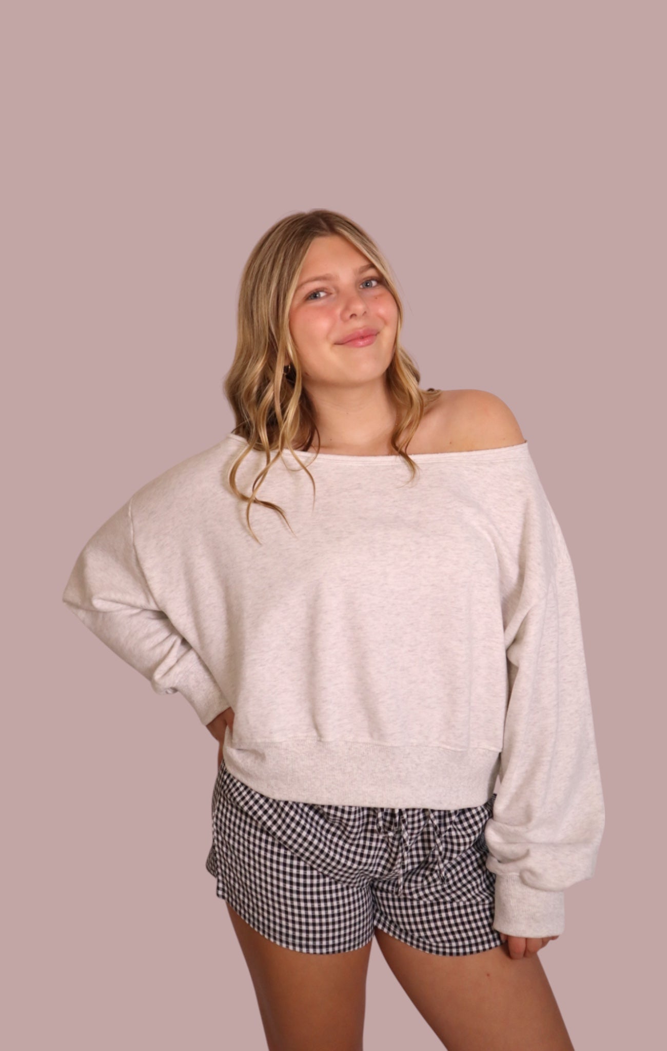 Gingham Drawstring Shorts for teen girls – Shop The Headliner