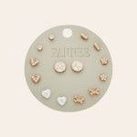 Gold Stud Earrings - Set of 7 for teen girls – Shop The Headliner