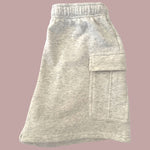 Light Gray Cargo Sweat Shorts for teen girls – Shop The Headliner