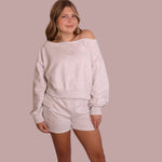Light Gray Cargo Sweat Shorts for teen girls – Shop The Headliner