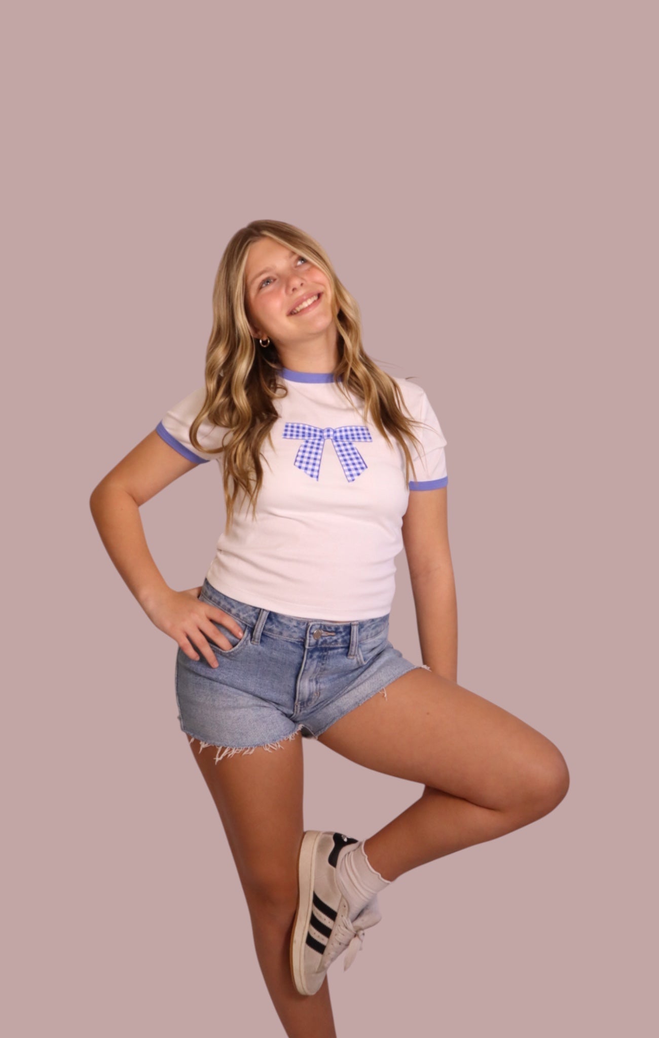 Light Wash Denim Shorts for teen girls – Shop The Headliner