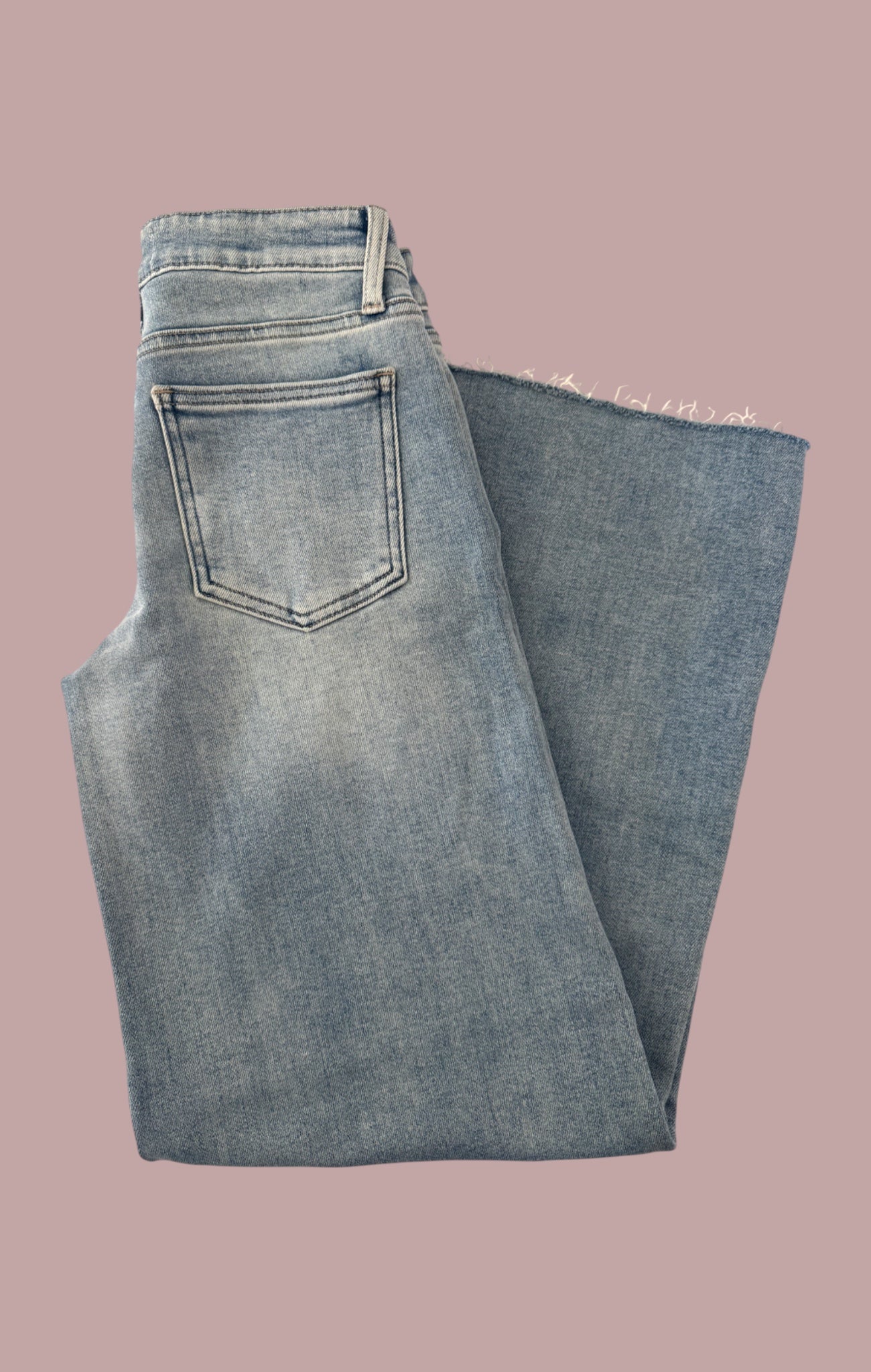 Light Wash Relaxed Wide Leg Jean for teen girls – Shop The Headliner