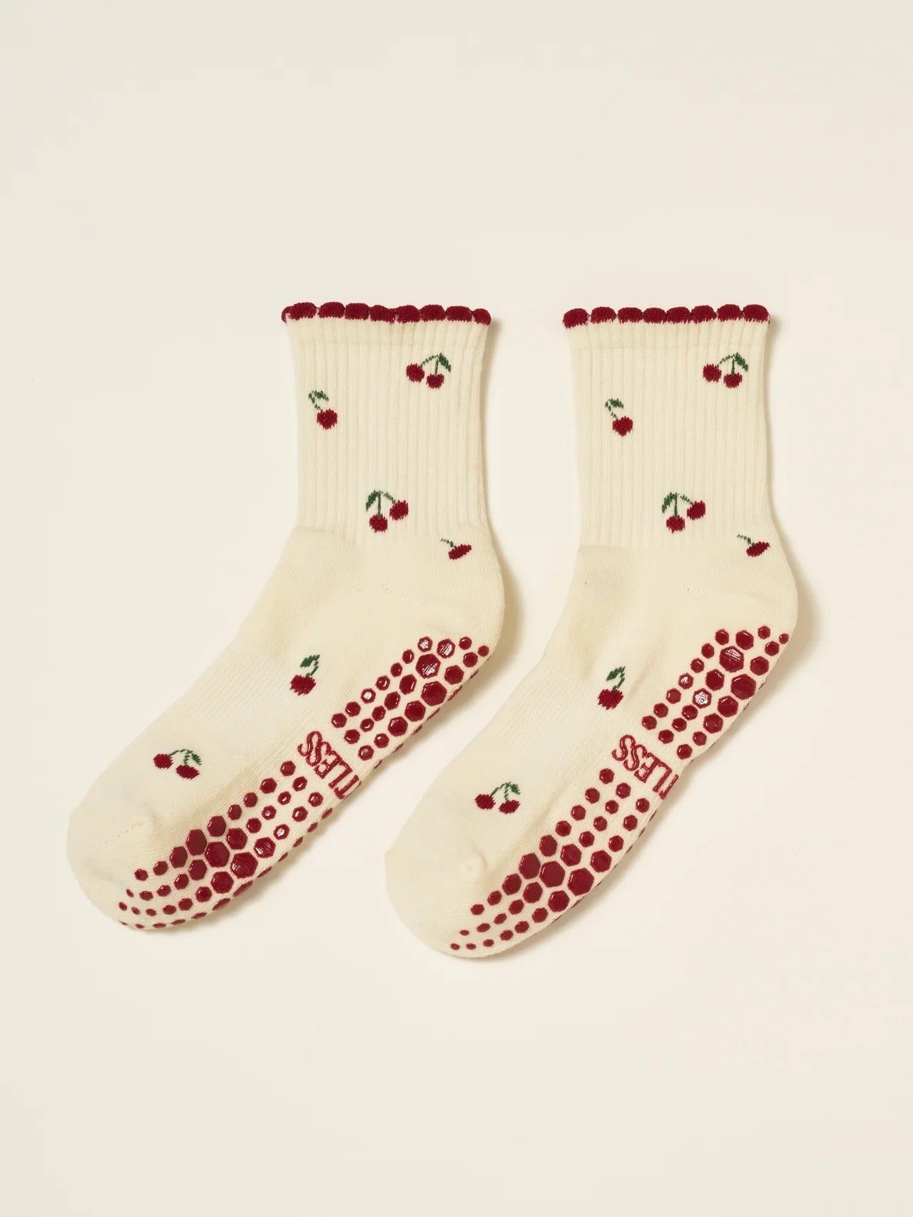 Mini Cherry on Top Grip Sock for teen girls – Shop The Headliner