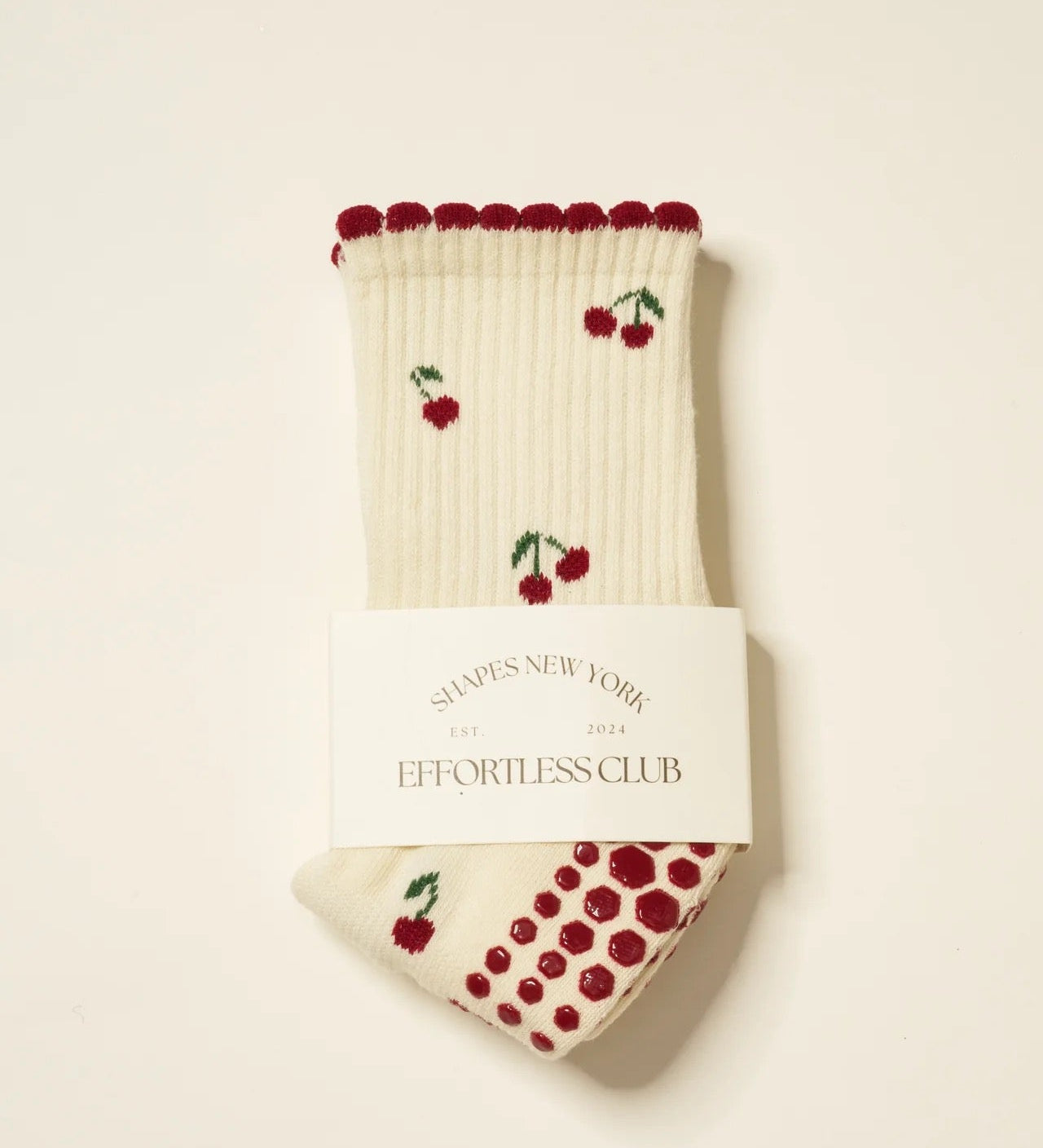 Mini Cherry on Top Grip Sock for teen girls – Shop The Headliner