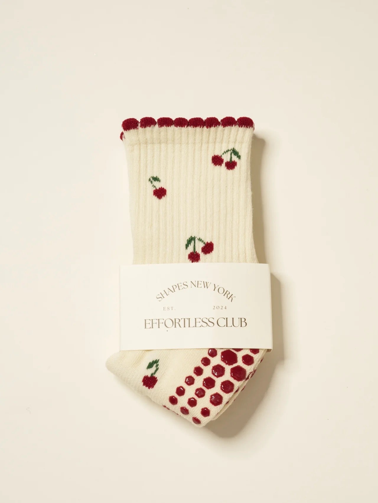 Mini Cherry on Top Grip Sock for teen girls – Shop The Headliner