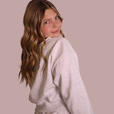 Off the Shoulder Cropped Sweatshirt for teen girls – Shop The Headliner