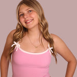 Pastel Tank with Bow Detail for teen girls – Shop The Headliner