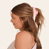 Pink Bow Claw Clip for teen girls – Shop The Headliner