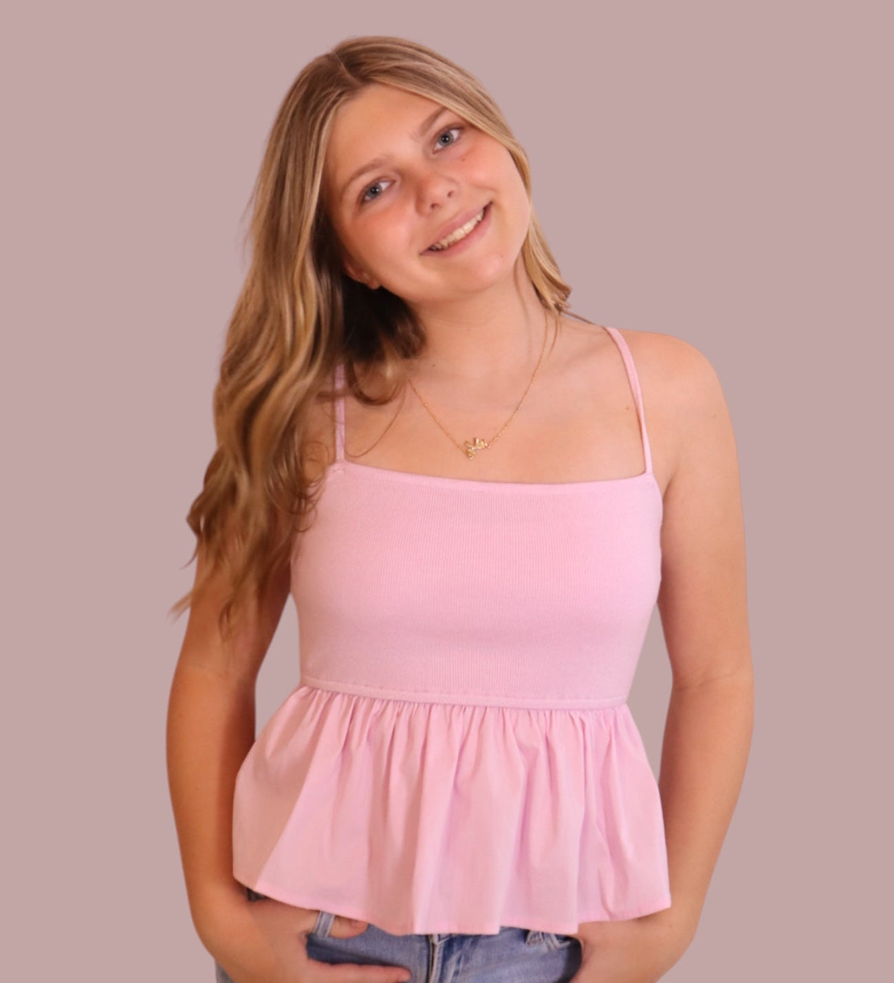 Sleeveless Ruffled Sweater Top for teen girls – Shop The Headliner
