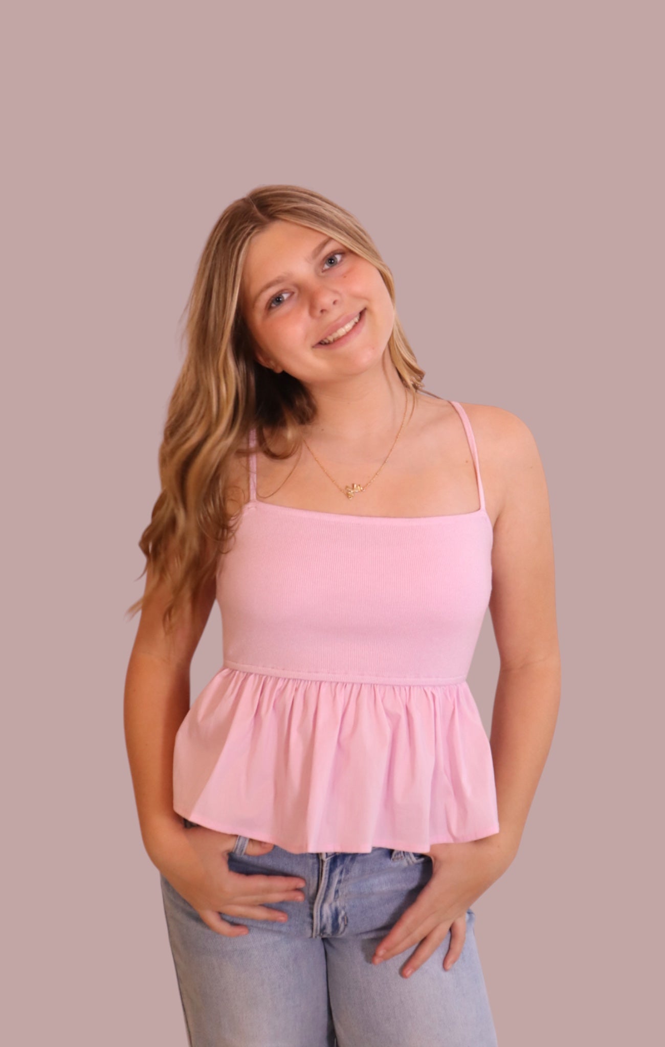 Sleeveless Ruffled Sweater Top for teen girls – Shop The Headliner