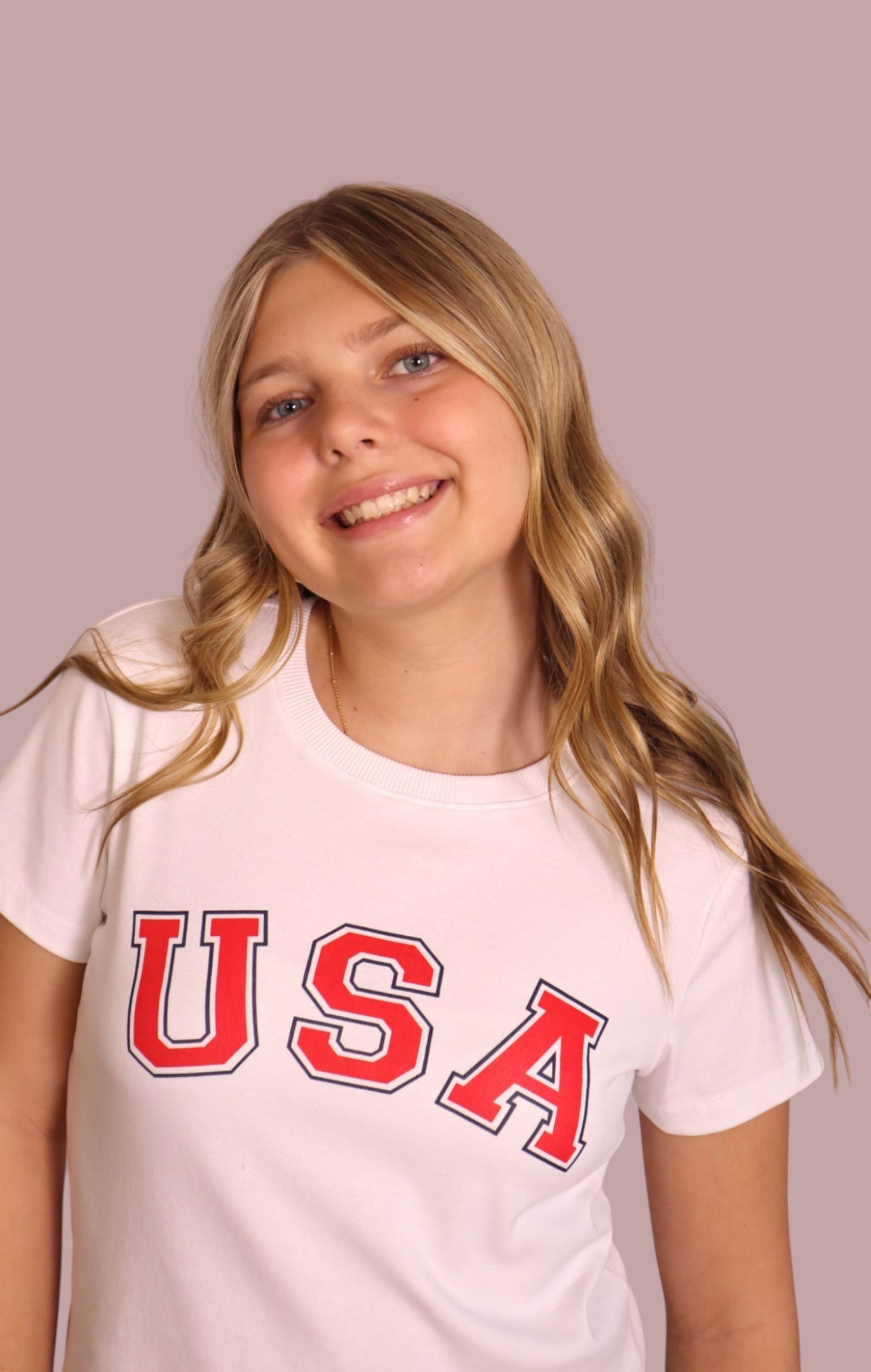 USA Cropped Tee for teen girls – Shop The Headliner