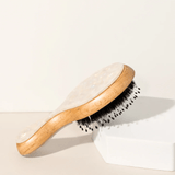 White Marbled Mini Hair Brush for teen girls – Shop The Headliner